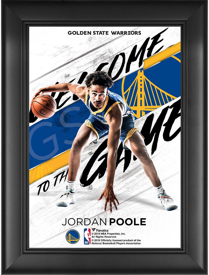 Jordan Poole Golden State Warriors HD phone wallpaper