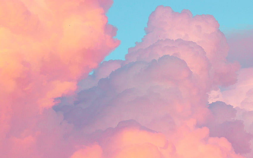 Cloud Metamorphosis Sky Art Nature, Pink Clouds Sky HD wallpaper