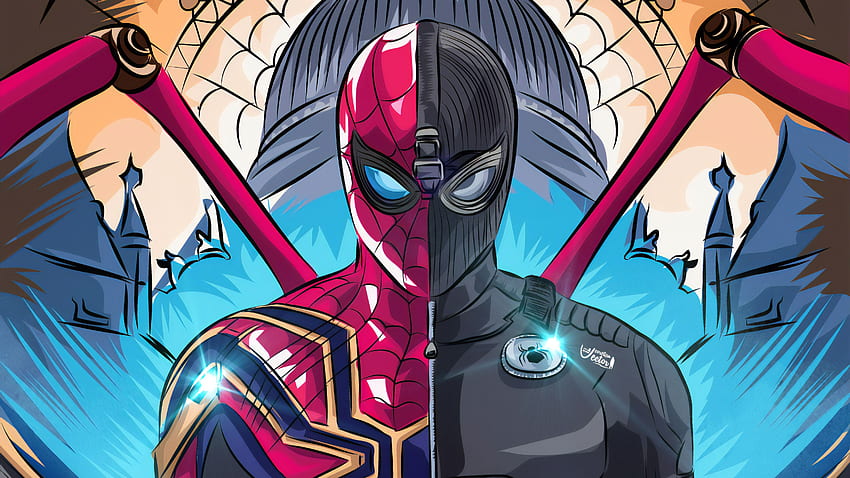 Spider Man Black and Red Suit Comic ,, Black and Red Spider-Man HD wallpaper