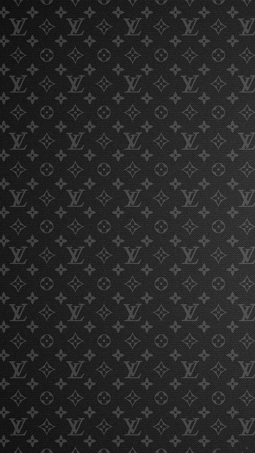 wallpaper louis vuitton black monogram