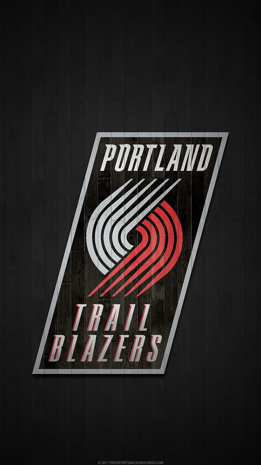 Portland Trail Blazers - PC. iphone Androide fondo de pantalla del teléfono