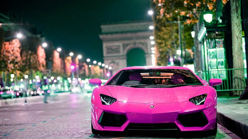 Pink Lamborghini Background - Page HD wallpaper