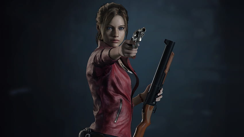Resident Evil 2, видео игра, Клеър Редфийлд HD тапет