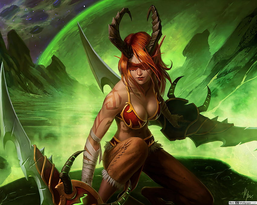 World of Warcraft (WOW) - Pemburu Setan Wallpaper HD