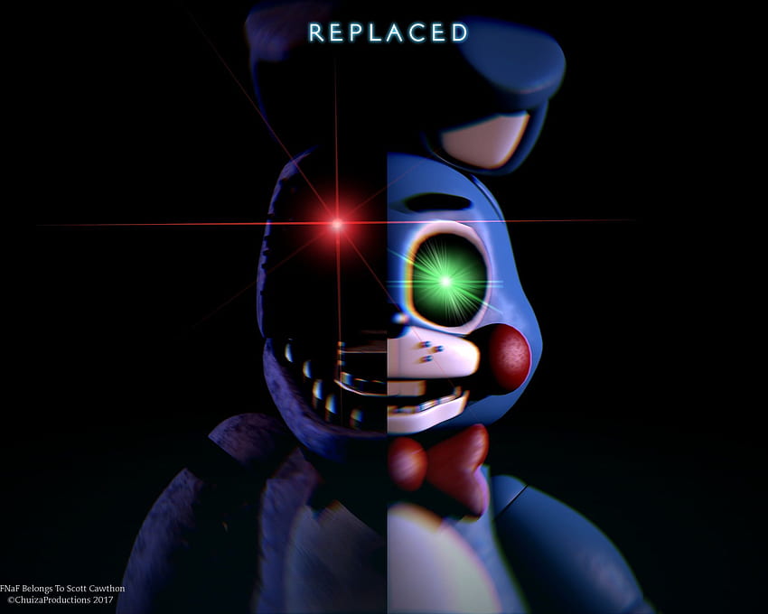 Eyeless Toy Bonnie EASTER EGG Five Night's at Freddy's 2 