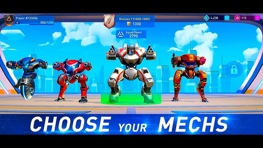 Mech Arena: Pojedynek robotów i rozgrywka 2 Android / iOS Tapeta HD