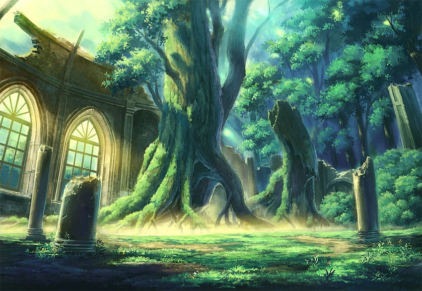Anime forest city Google Search Adventure Art stuff Anime [] for your ,  Mobile & Tablet. Explore Anime Background Forest. Background Forest Anime, Anime  Background Forest, Anime Forest HD wallpaper | Pxfuel
