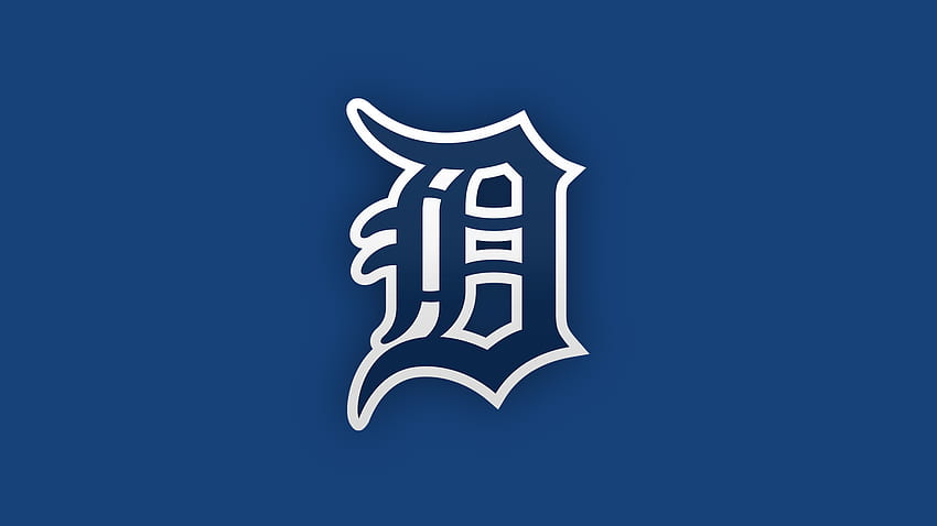 Logos Tigre de Détroit, Logo des Tigres de Détroit Fond d'écran HD