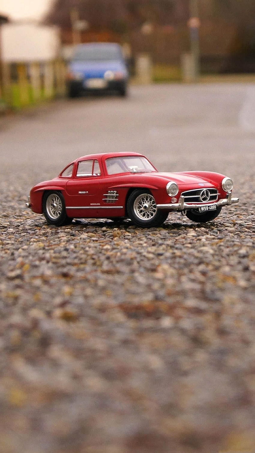 Vintage Mercedes Toy Car - Cute For Mobile HD phone wallpaper