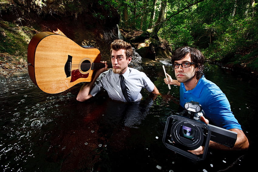 Rhett McLaughlin and Link Neal promotional shots. Overall, Good Mythical Morning ... HD wallpaper