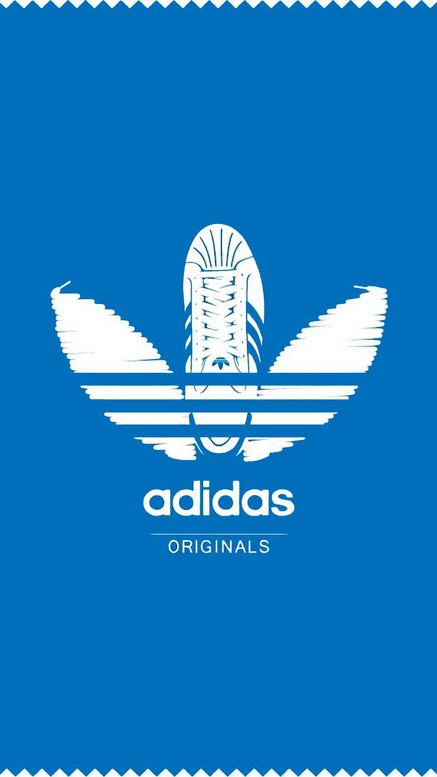 iPhone da Adidas, logotipo da Adidas Papel de parede de celular HD