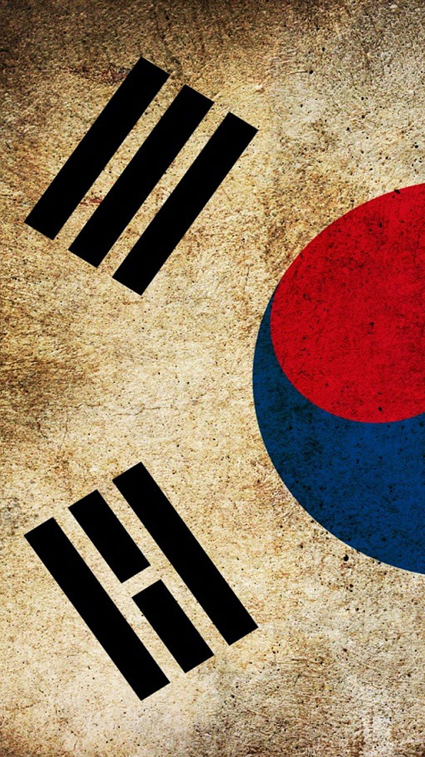 韓国の国旗 ⋆ Get、韓国の国旗 HD電話の壁紙