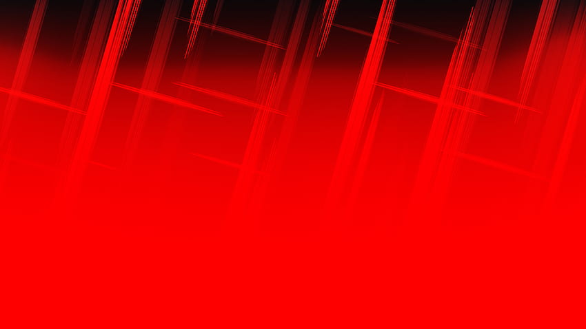 Latar Belakang Garis Futuristik Merah Keren Abstrak Wallpaper HD