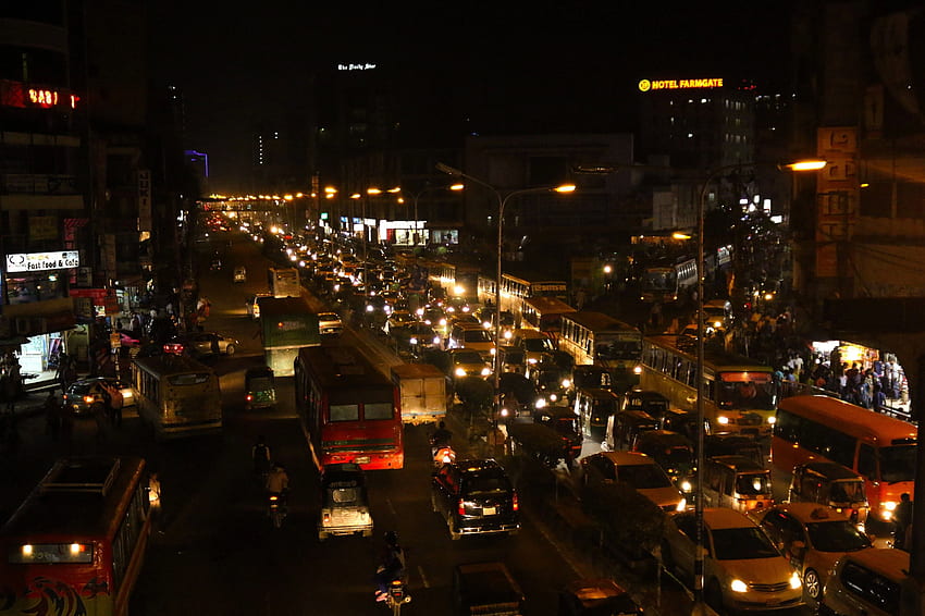 Bestand an geschäftigem Leben, Stadt, Dhaka HD-Hintergrundbild