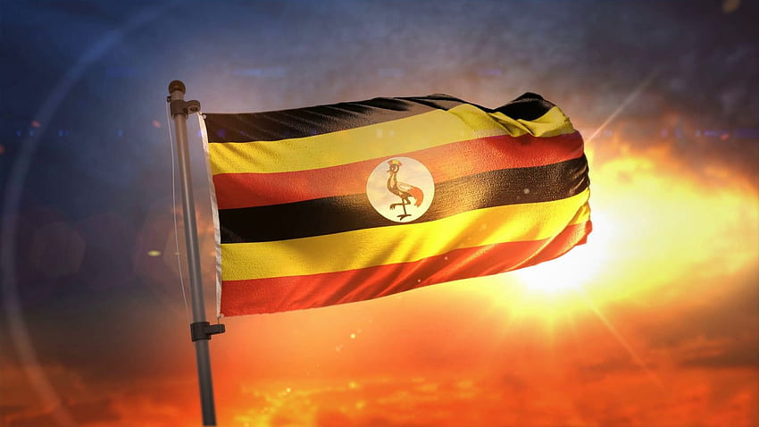 Uganda-Flagge 94253 HD-Hintergrundbild
