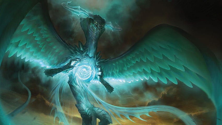 UGIN, THE SPIRIT DRAGON. MAGIC: THE GATHERING HD wallpaper