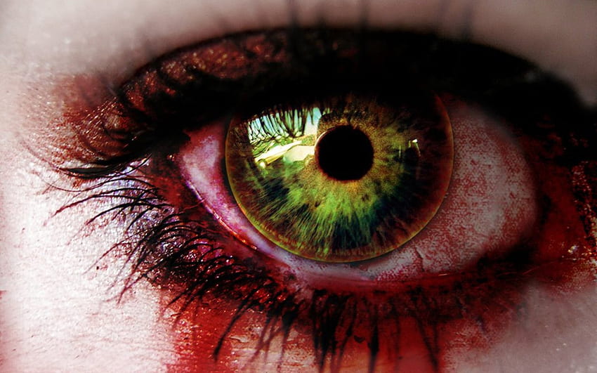 Blood Tears High Definition - Zombie Eyes - & Background , Tears HD duvar kağıdı