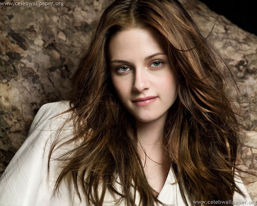 Kristen Stewart, cute hair, smile, eyes, actress, female HD wallpaper