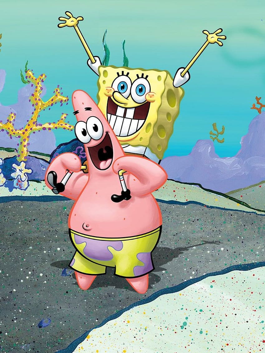 Spongebob Patrick Spongebob Schwammkopf HD-Handy-Hintergrundbild