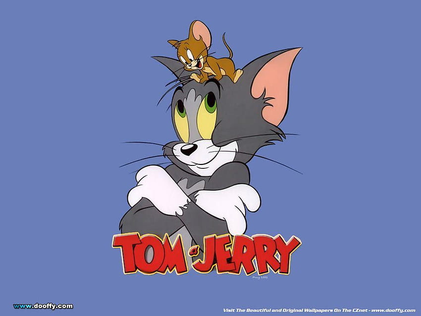 Vintage Tom und Jerry iPhone, ästhetische Tom und Jerry HD-Hintergrundbild