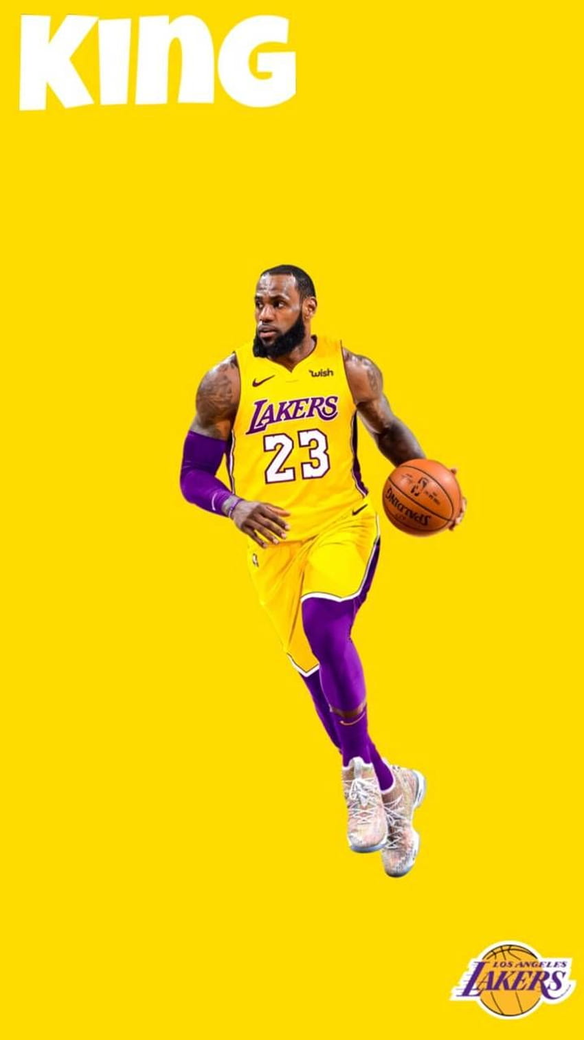 Lebron James, Lakers LeBron James HD-Handy-Hintergrundbild