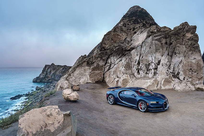 Bugatti, samochody, widok z boku, chiron Tapeta HD