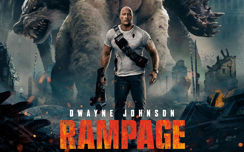 Rampage Movie HD wallpaper
