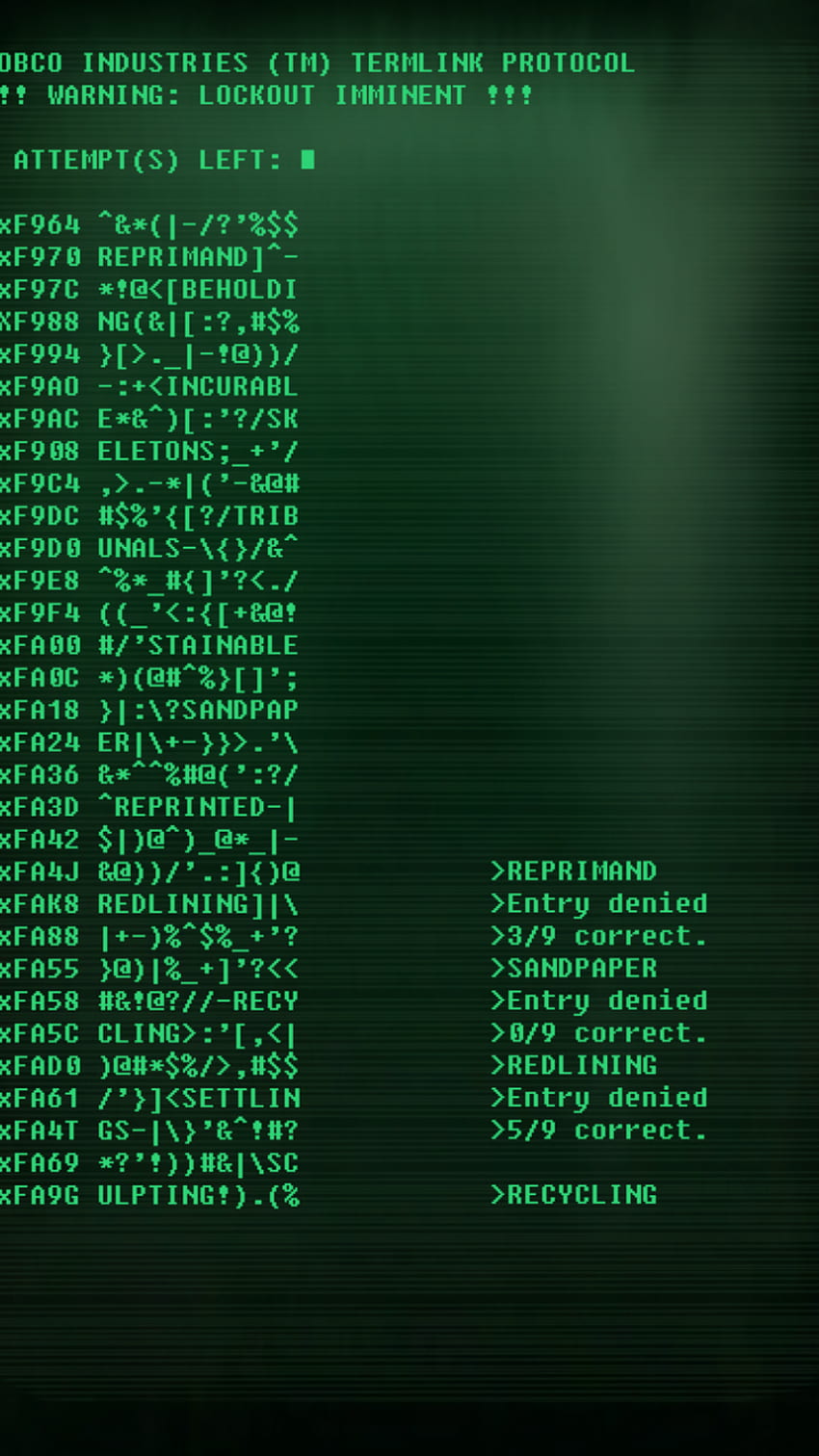 Fallout Terminal Hacking Ipod by Invaderzim1223 on [] for your , Mobile & Tablet. Explore Fallout 4 Terminal . Fallout 4 Windows 10 , Fallout 4 Live , Fallout 4 Animated HD phone wallpaper