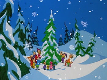 Backdrop CH030 Whoville Christmas 2