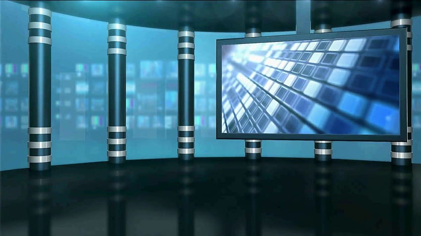 Virtual Studio Green Screen Video, TV Studio Background Animation - 430. de estudio, Estudio virtual y Hermoso fondo de pantalla