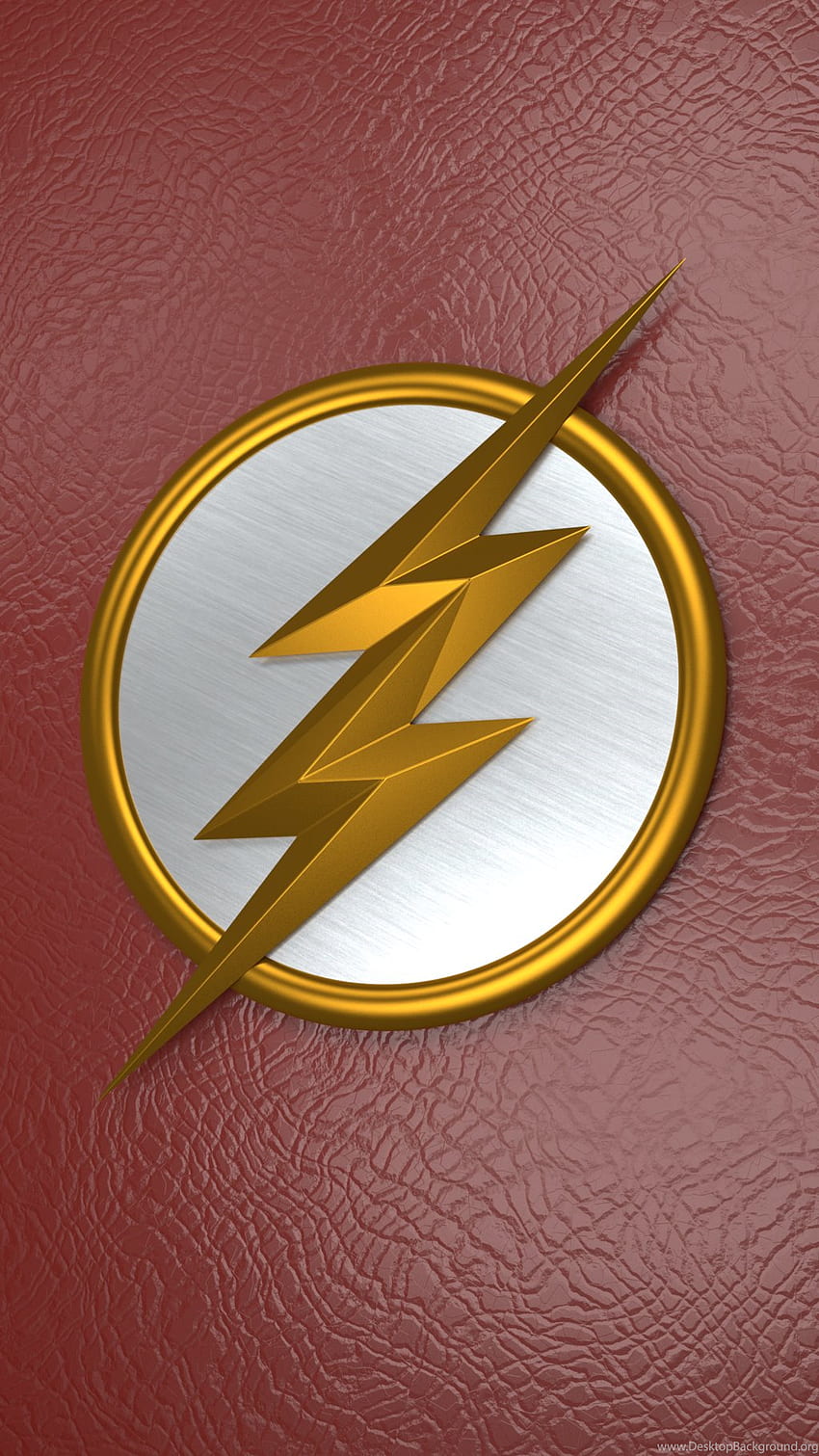 Flash Logo Phone Render By MrKezzah, The Flash Logo HD phone wallpaper