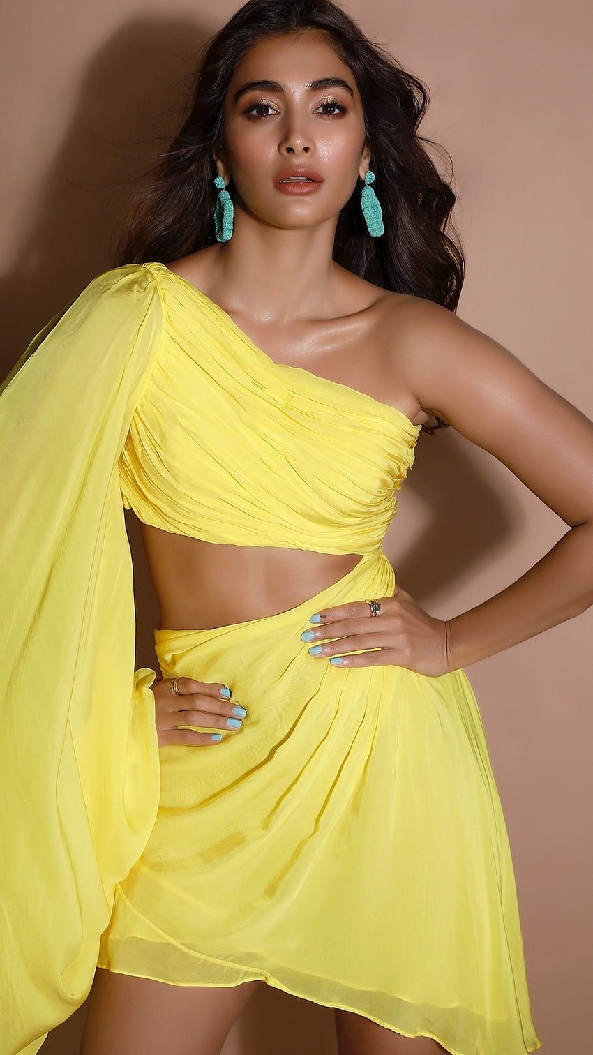 Pahlawan Wanita Selatan, Pooja Hegde, Aktris Tollywood wallpaper ponsel HD