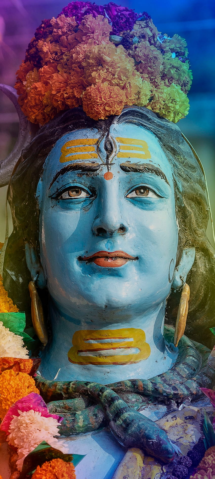 Lord Shiva face art, eye, organ, ShivaKripa, God HD phone ...