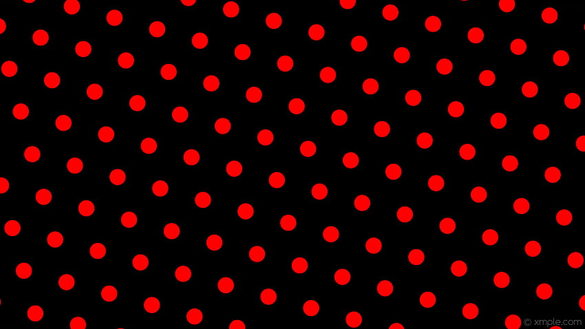 hexagon black red polka dots HD wallpaper