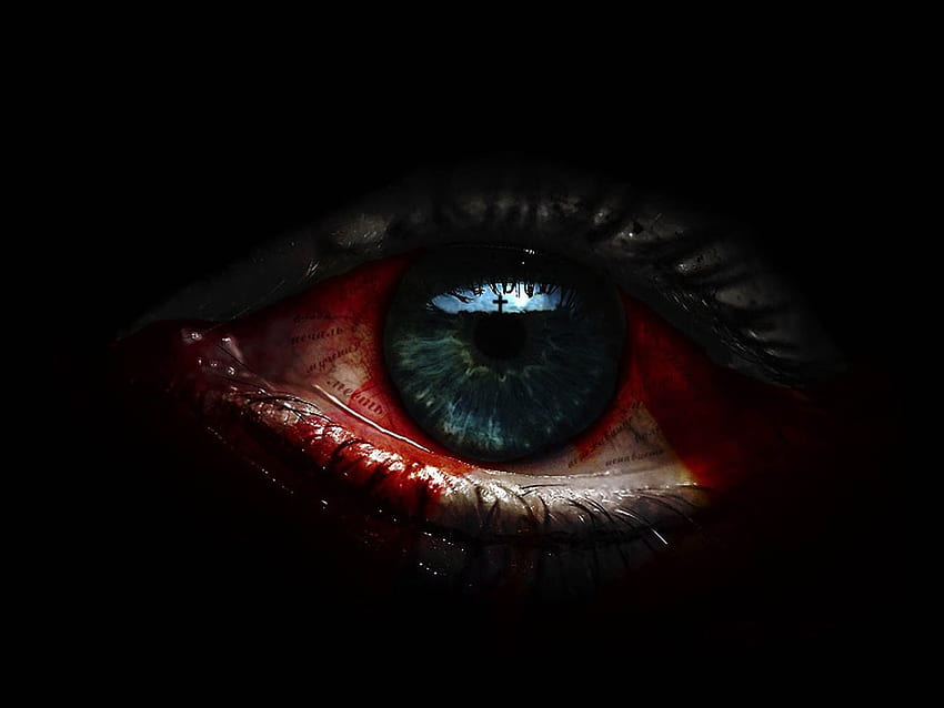 : 호러 아이 . 눈, 무서운 눈, 무서운, 피 묻은 눈 HD 월페이퍼