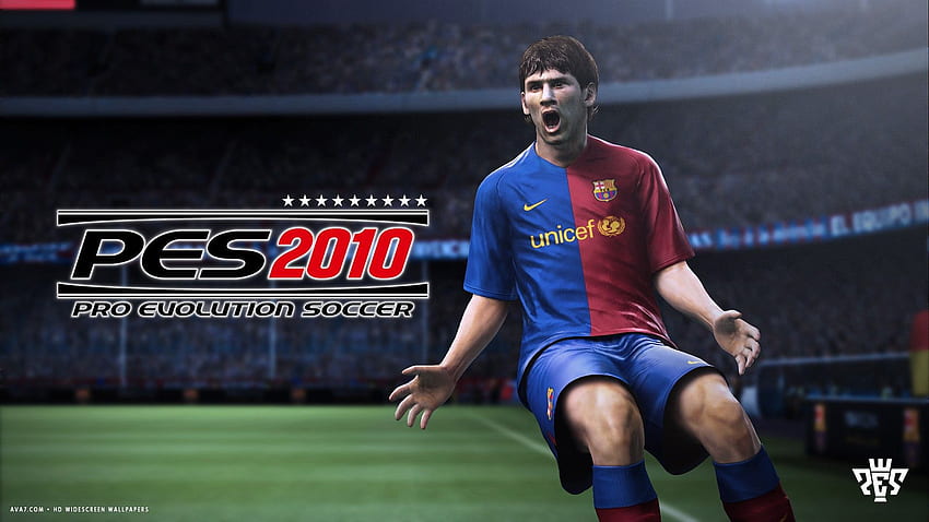 Pro Evolution Soccer 2010 gra pes panoramiczny Tapeta HD