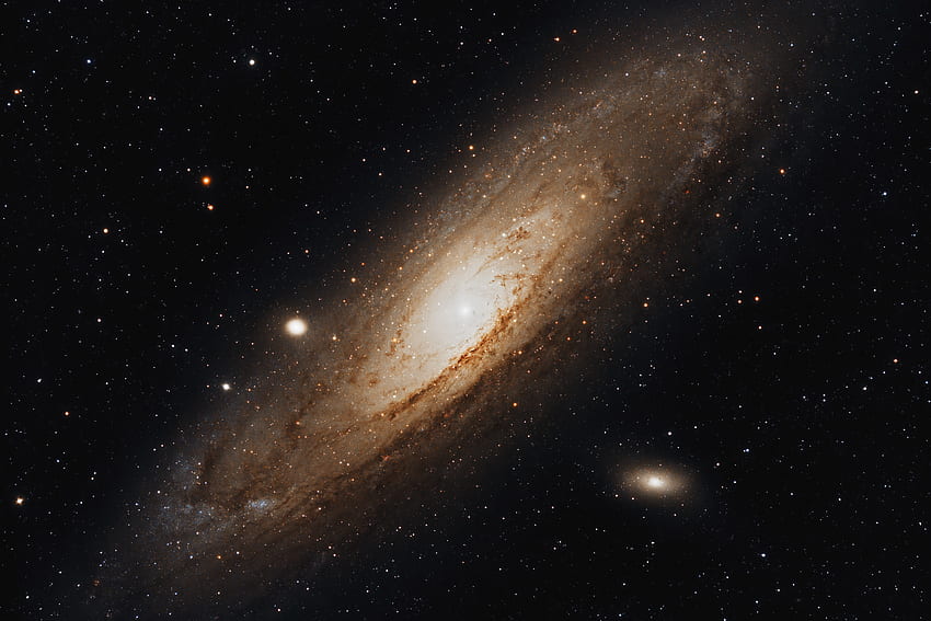 Universe, Stars, Galaxy, Spiral, Andromeda's Nebula, Andromed Nebula HD wallpaper
