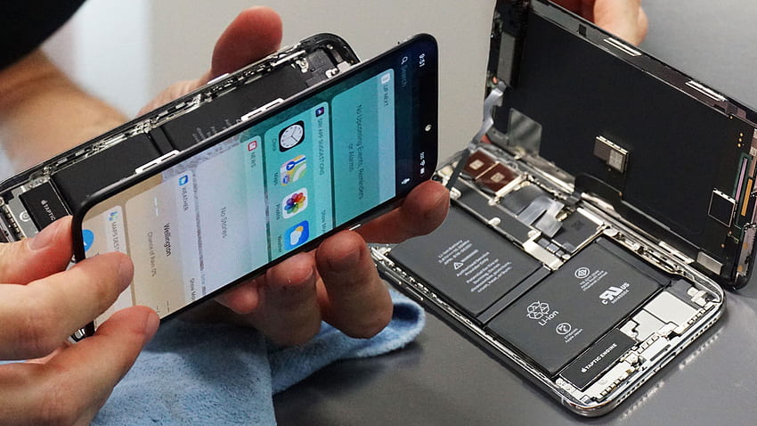 A Cell Phone Carrier Breaks With Big Telecom, Announces Support for Right to Repair Legislation, Mobile Repairing HD wallpaper