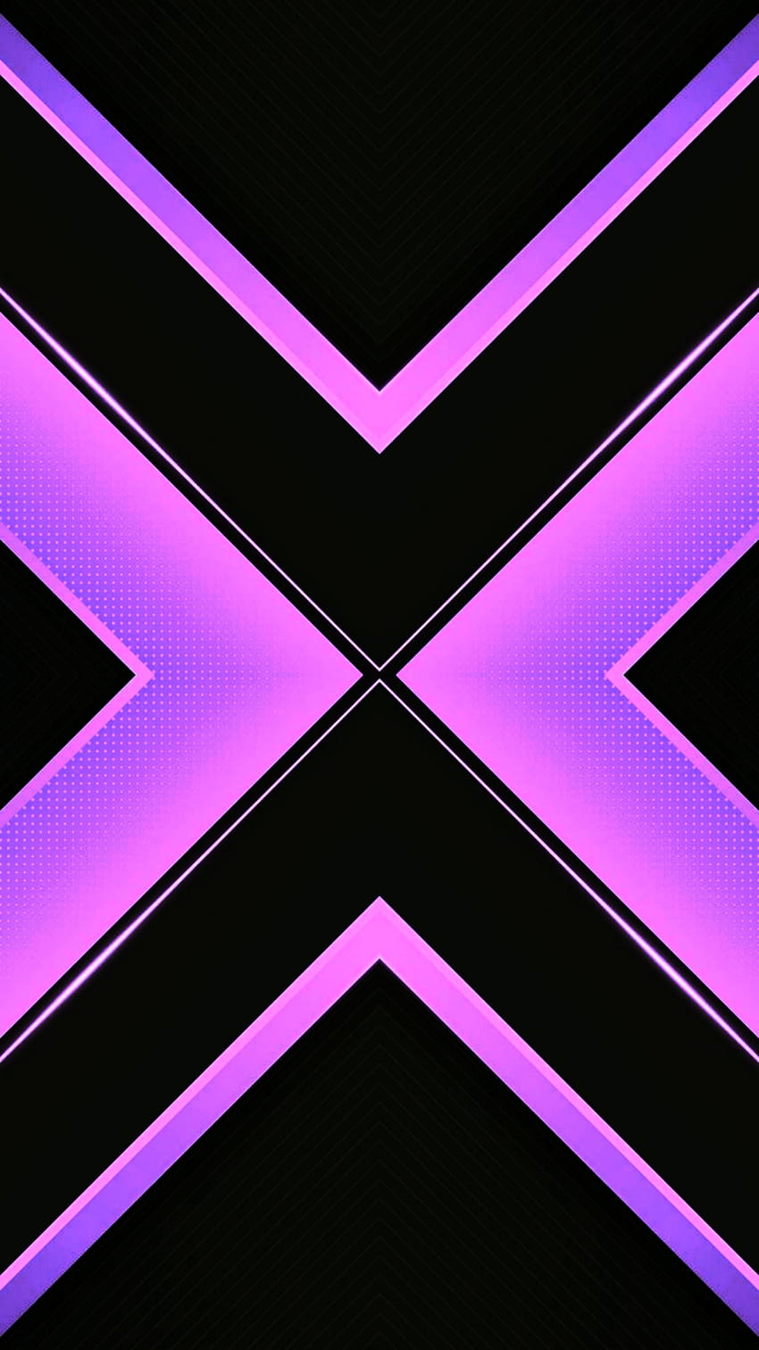 purple black amoled 3d, digital, tech, material, neon, texture, geometric, pattern, gamer, abstract, lines HD phone wallpaper