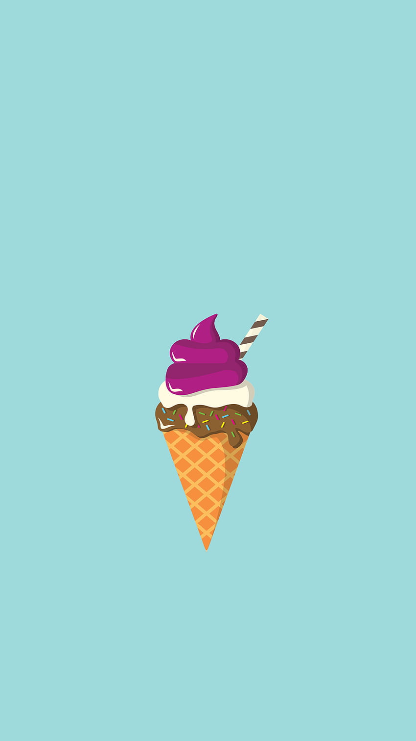 minimal iphone - yummy icecream. HD phone wallpaper