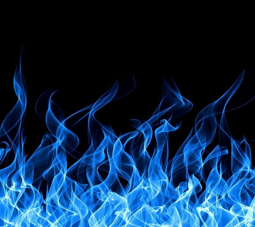 Api biru dingin. Tato api biru, Api biru, Pastel estetika biru, Api Biru Sejuk Wallpaper HD