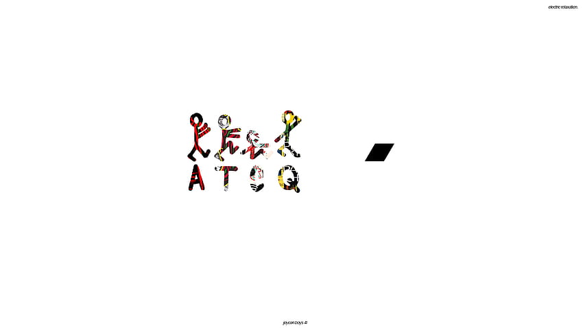 Made This . On The Right, My Version Of A Tribe Called Quest's Logo (NY Hip Hop Group) And On The Right, Well We All Know. These Things Aren't Coming Back, So What, ATCQ HD wallpaper