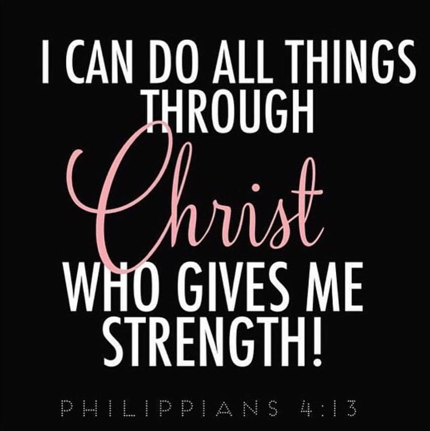 I Can Do All Things Through Christ - Can Do All Things Through Christ Niv - - HD phone wallpaper
