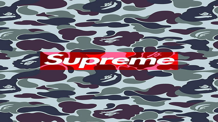 Supreme X Bape HD wallpaper | Pxfuel
