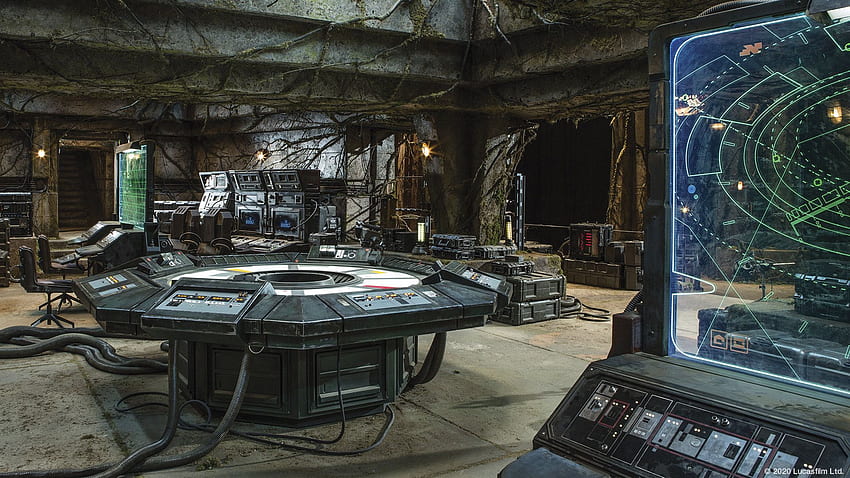 พื้นหลังของ Star Wars สำหรับการสนทนาทางวิดีโอและการประชุม สะพาน Star Destroyer วอลล์เปเปอร์ HD