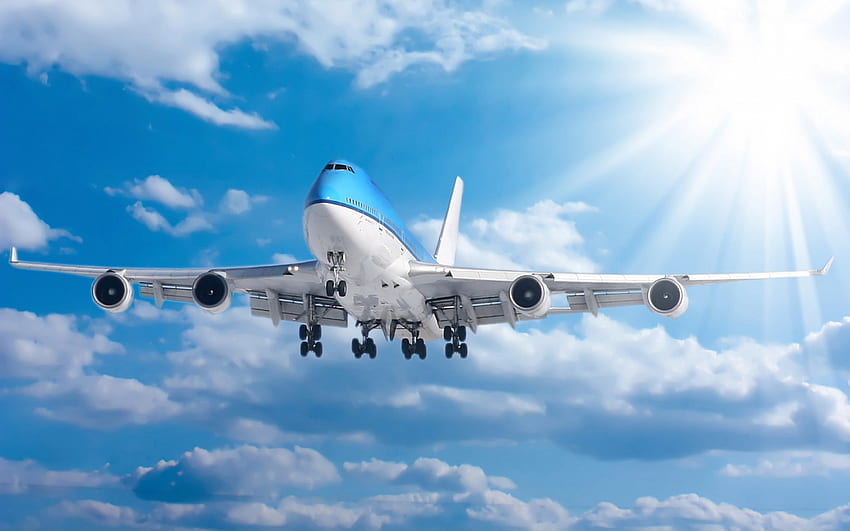 Flugzeug, Spaß, Flugzeug, 747, Werbung, KAL HD-Hintergrundbild