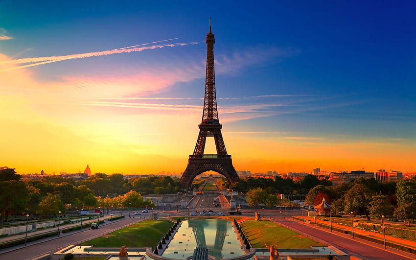 Lanskap, Kota, Arsitektur, Paris, Menara Eiffel Wallpaper HD