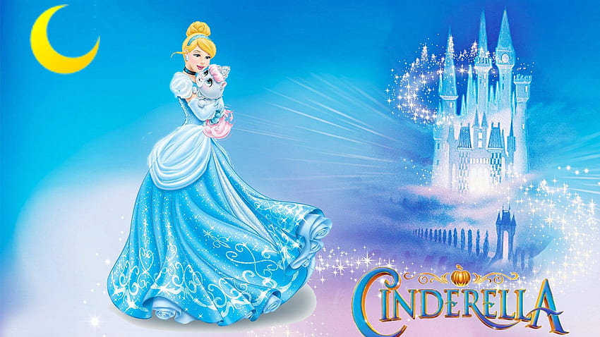 Princesa Cenicienta encantador cuento de hadas dibujos animados Walt Disney Nuevo fondo de pantalla