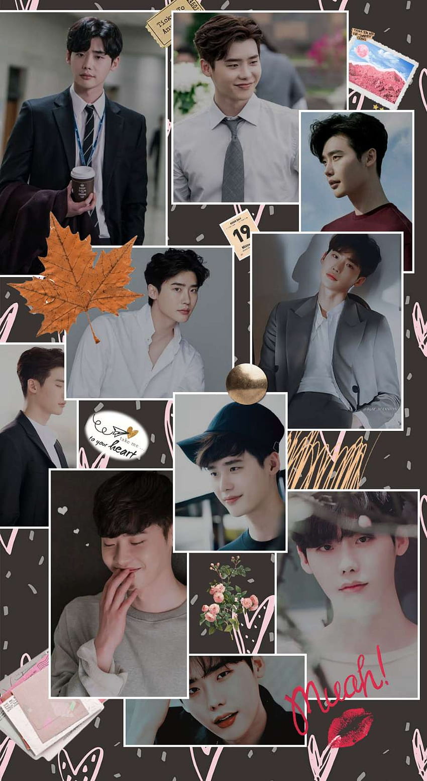Lee jong suk, head, organ, heart HD phone wallpaper