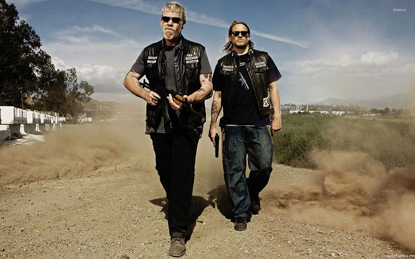 Clay and Jax - Sons of Anarchy - TV Show HD wallpaper